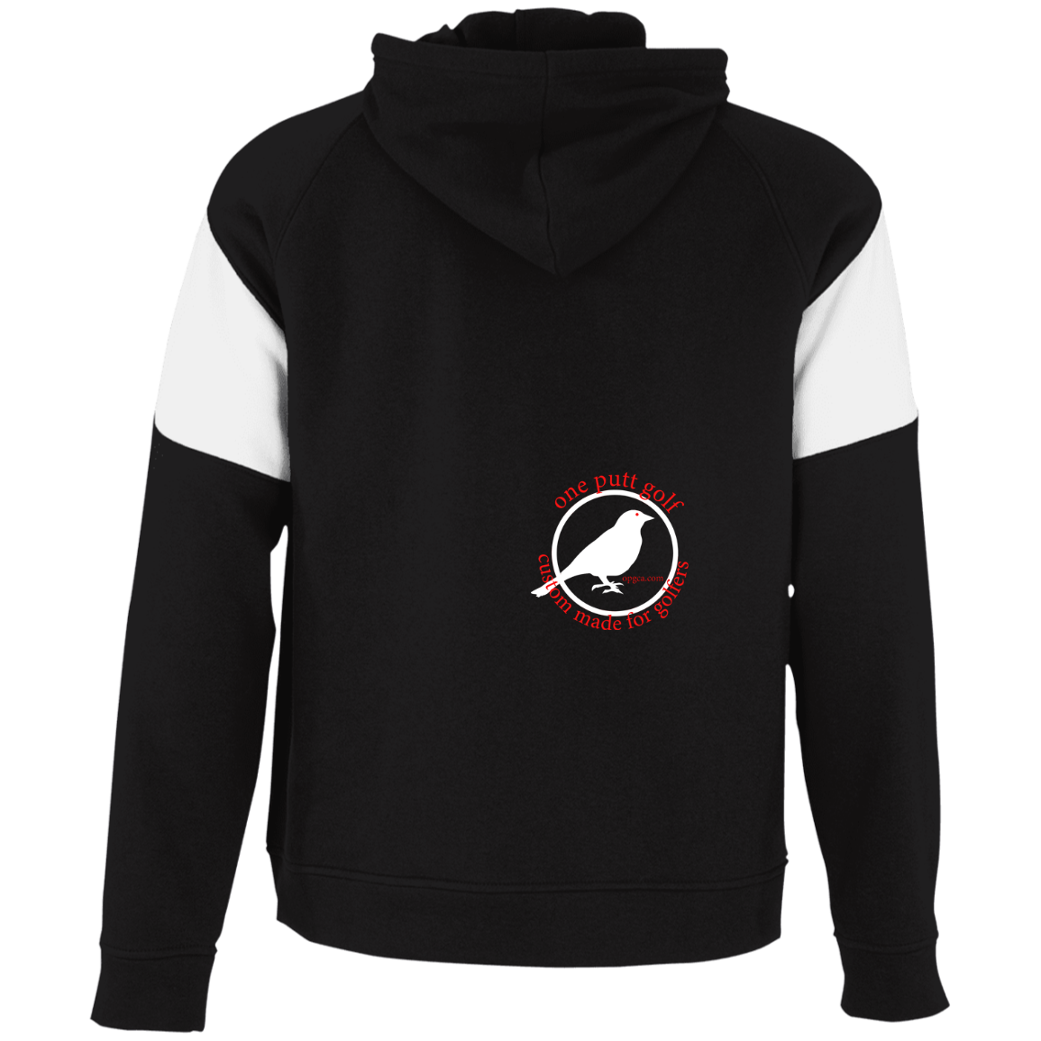 OPG Custom Design # 24. Ornithologist. A person who studies or is an expert on birds. Colorblock Fleece Hoodie