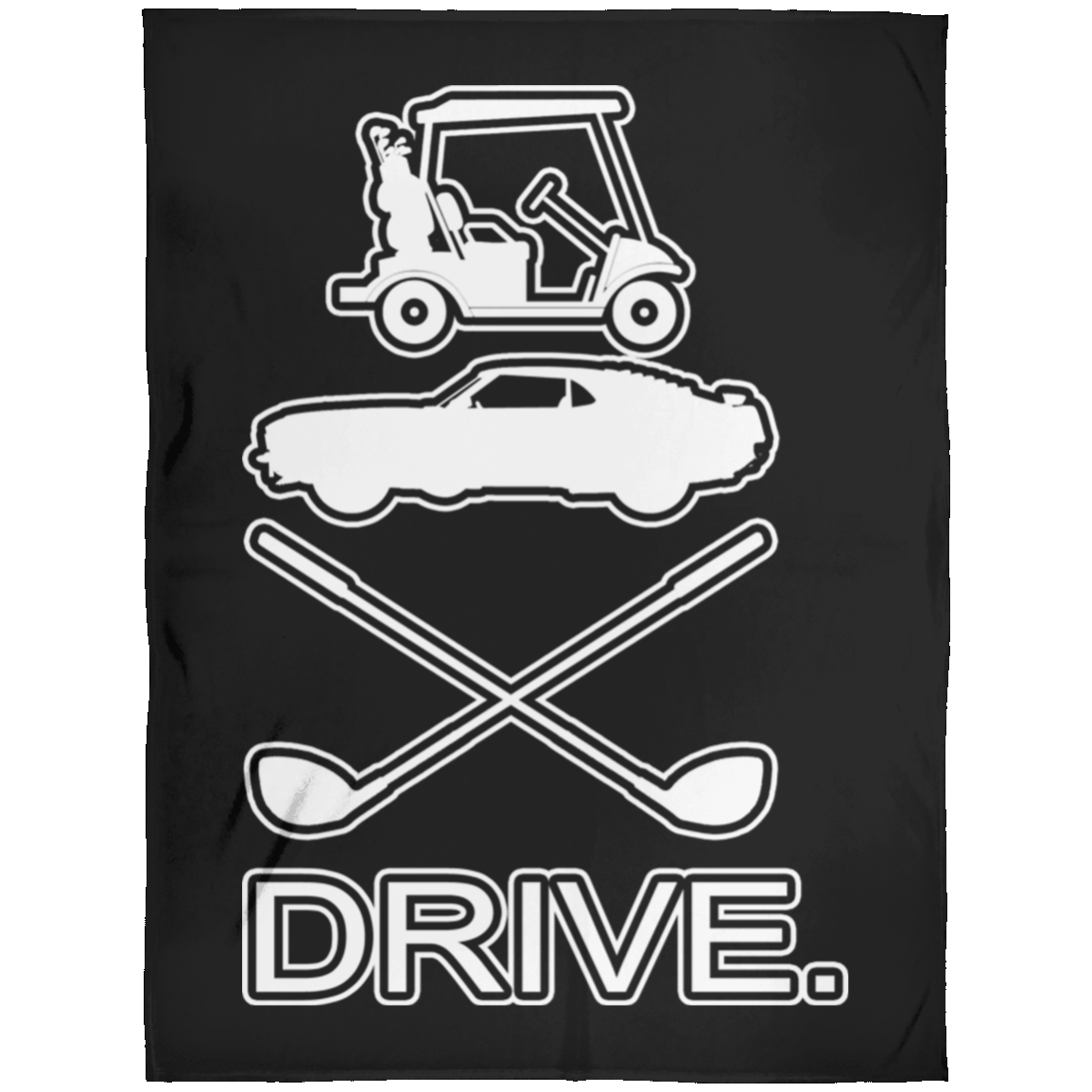 OPG Custom Design #8. Drive. Fleece Blanket 60x80