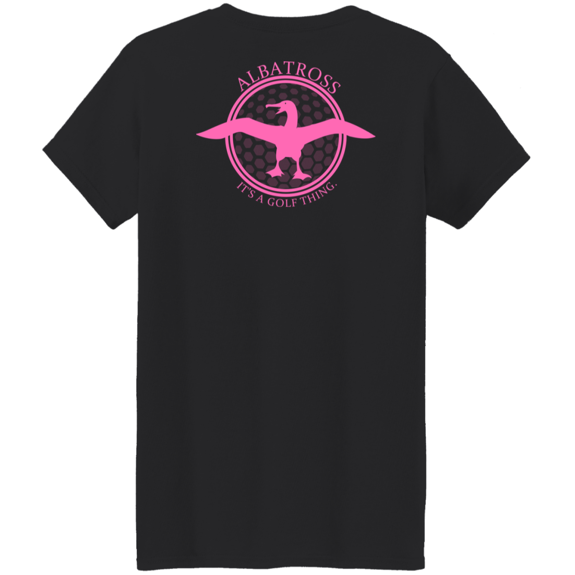 OPG Custom Artwork #1. Albatross. It's a golf thing. Ladies' 100% Cotton T-Shirt.