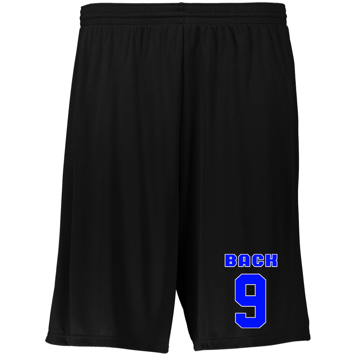 OPG Custom Design #17. Back 9. Moisture-Wicking 9 inch Inseam Training Shorts