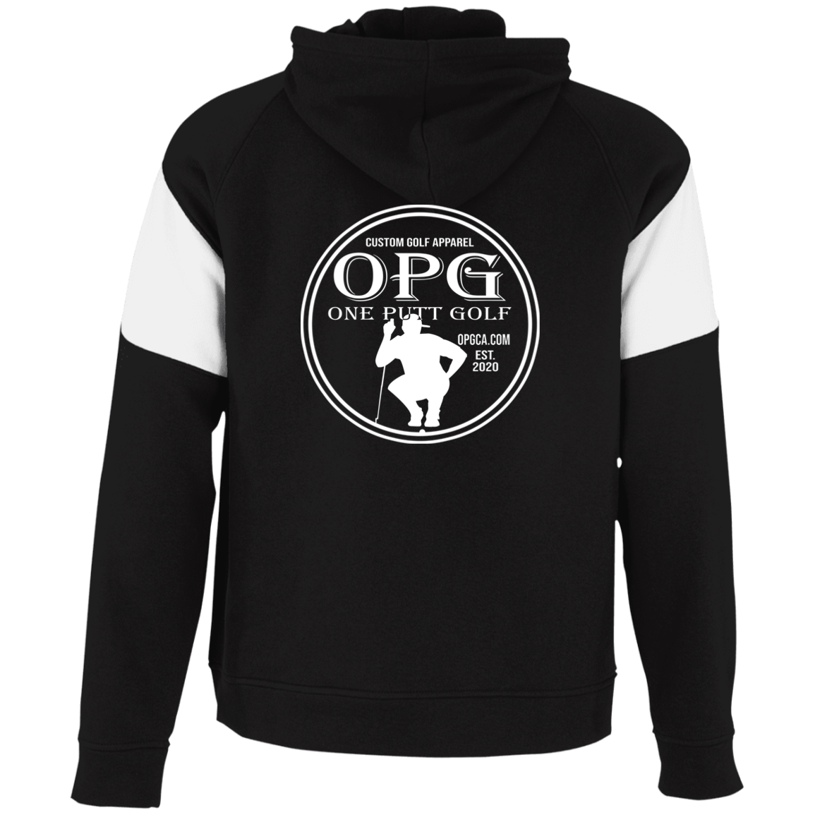 OPG Custom Design #7. Father and Son's First Beer. Don't Tell Your Mother. Colorblock Fleece Hoodie