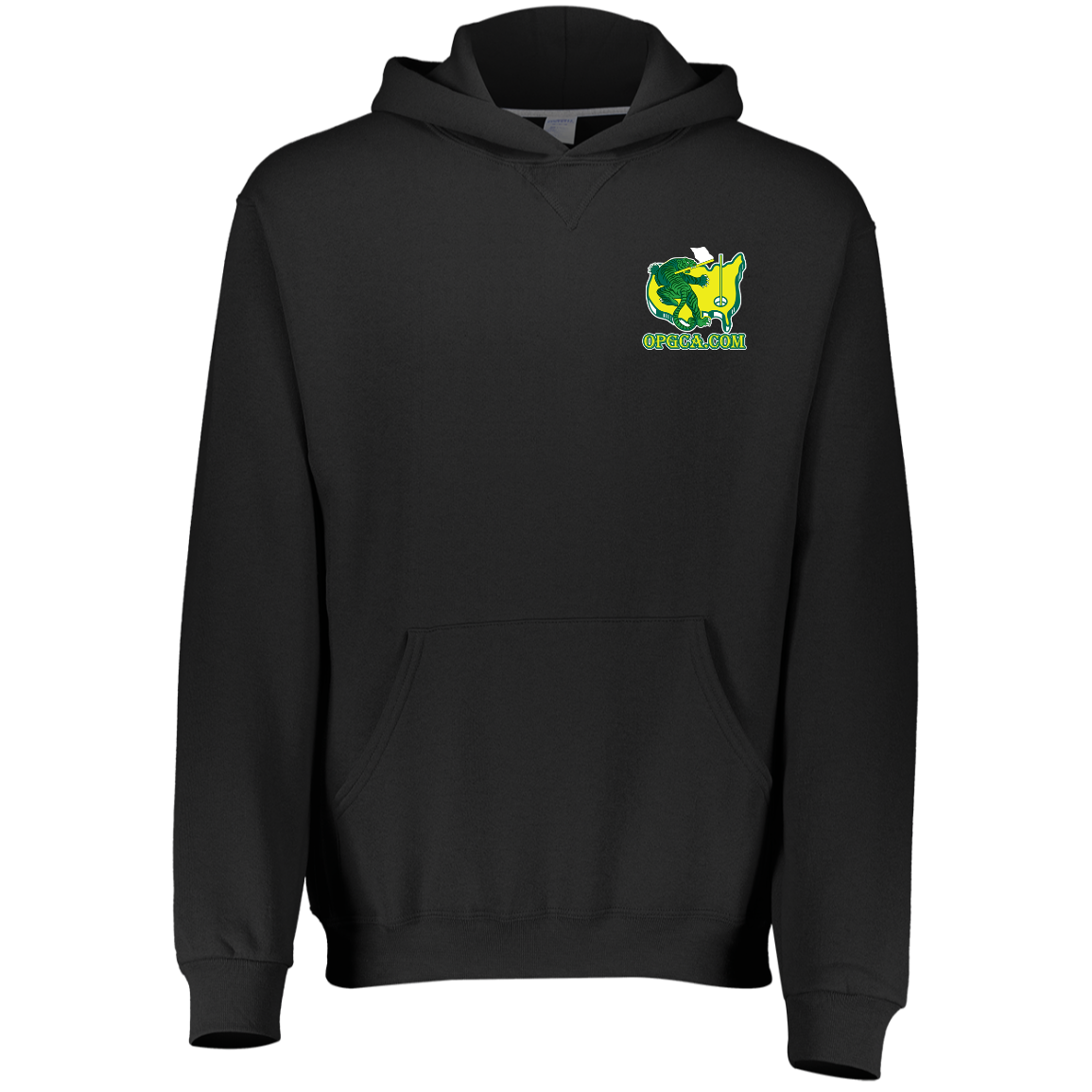 ZZZ#26 OPG Custom Designs. Tiger's Back. Youth Dri-Power Fleece Hoodie