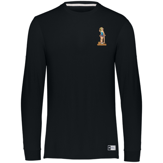 OPG Custom Design #28. Drive it. Chip it. One Putt golf it. Essential Dri-Power Long Sleeve Tee