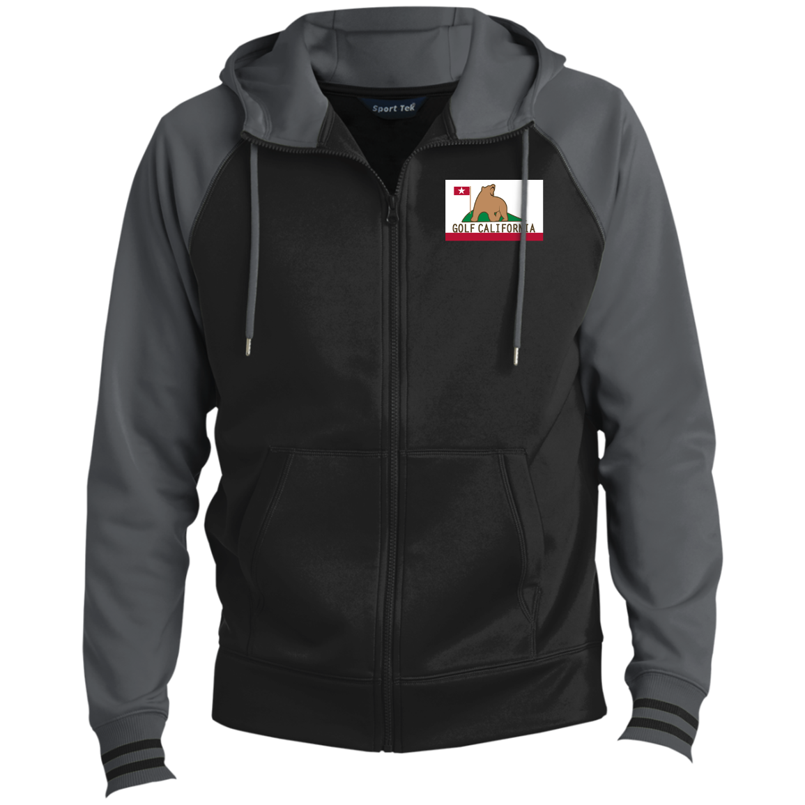 OPG Custom Design #14. Golf California. Sport-Wick® Full-Zip Hooded Jacket