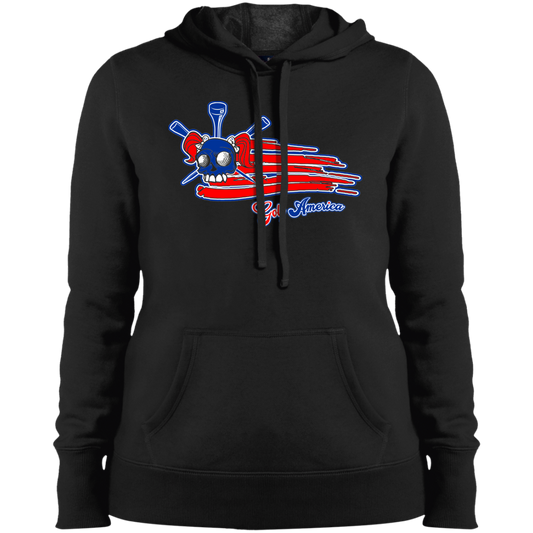 OPG Custom Design #16. Golf America. Female Skull Design. Golf. Ladies' Pullover Hoodie