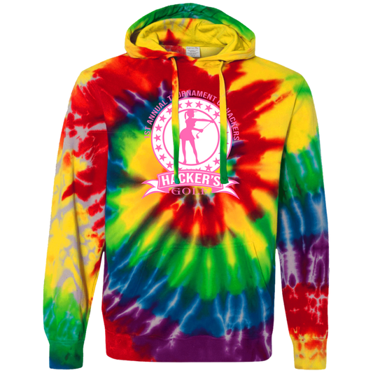 ZZZ#20 OPG Custom Design. 1st Annual Hackers Golf Tournament. Ladies Edition. Tie-Dyed Pullover Hoodie