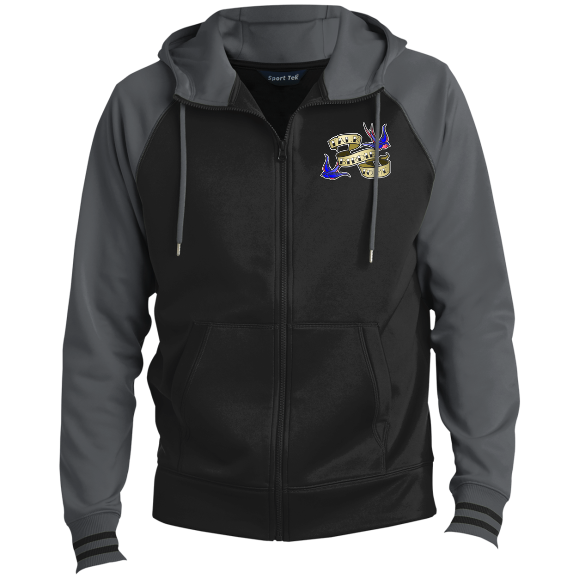 OPG Custom Design #25. Talk Birdie to Me. Sport-Wick® Full-Zip Hooded Jacket