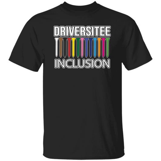 ZZZ#06 OPG Custom Design. DRIVER-SITEE & INCLUSION. 100% Cotton T-Shirt