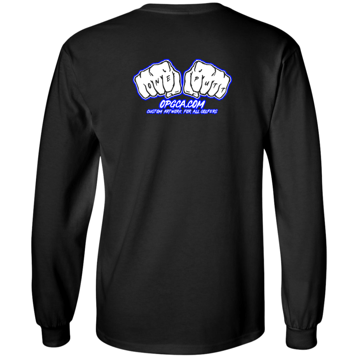 OPG Custom Design #3. Blue Tees Blues Brothers Fan Art. Youth LS T-Shirt