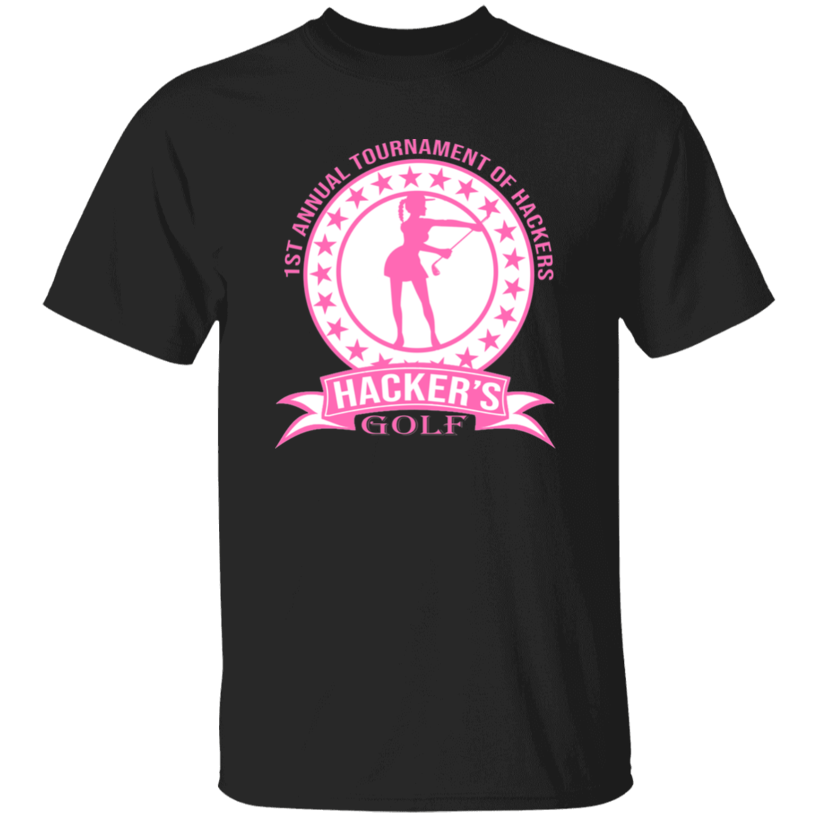 ZZZ#20 OPG Custom Design. 1st Annual Hackers Golf Tournament. Ladies Edition. Youth 100% Cotton T-Shirt