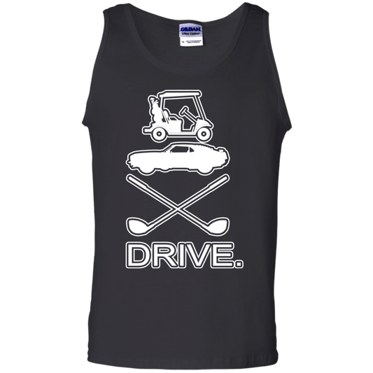 OPG Custom Design #8. Drive. 100% Cotton Tank Top