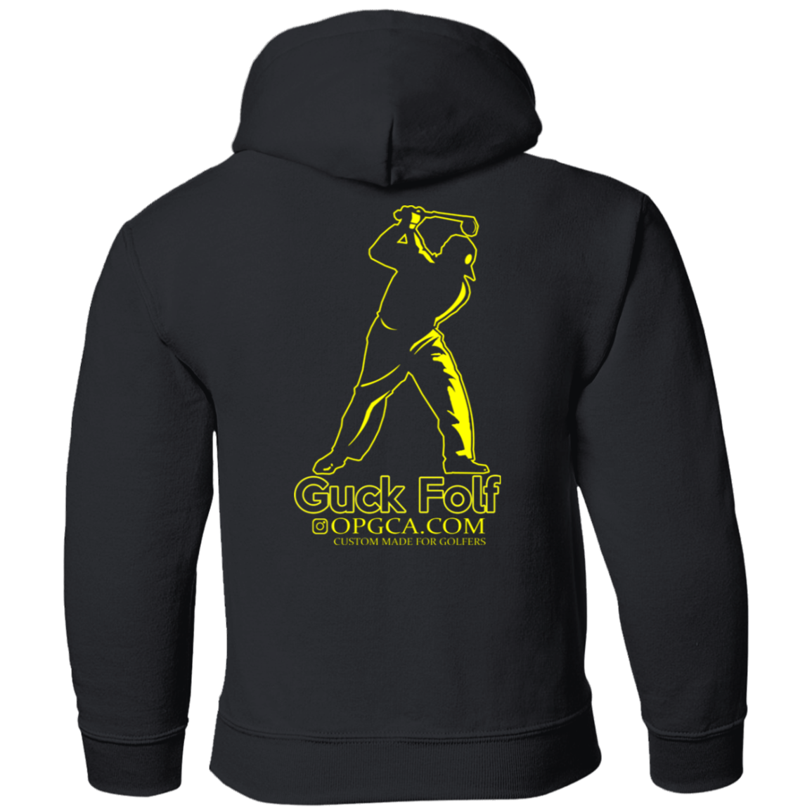 OPG Custom Design #19. GUCK FOLF! Youth Pullover