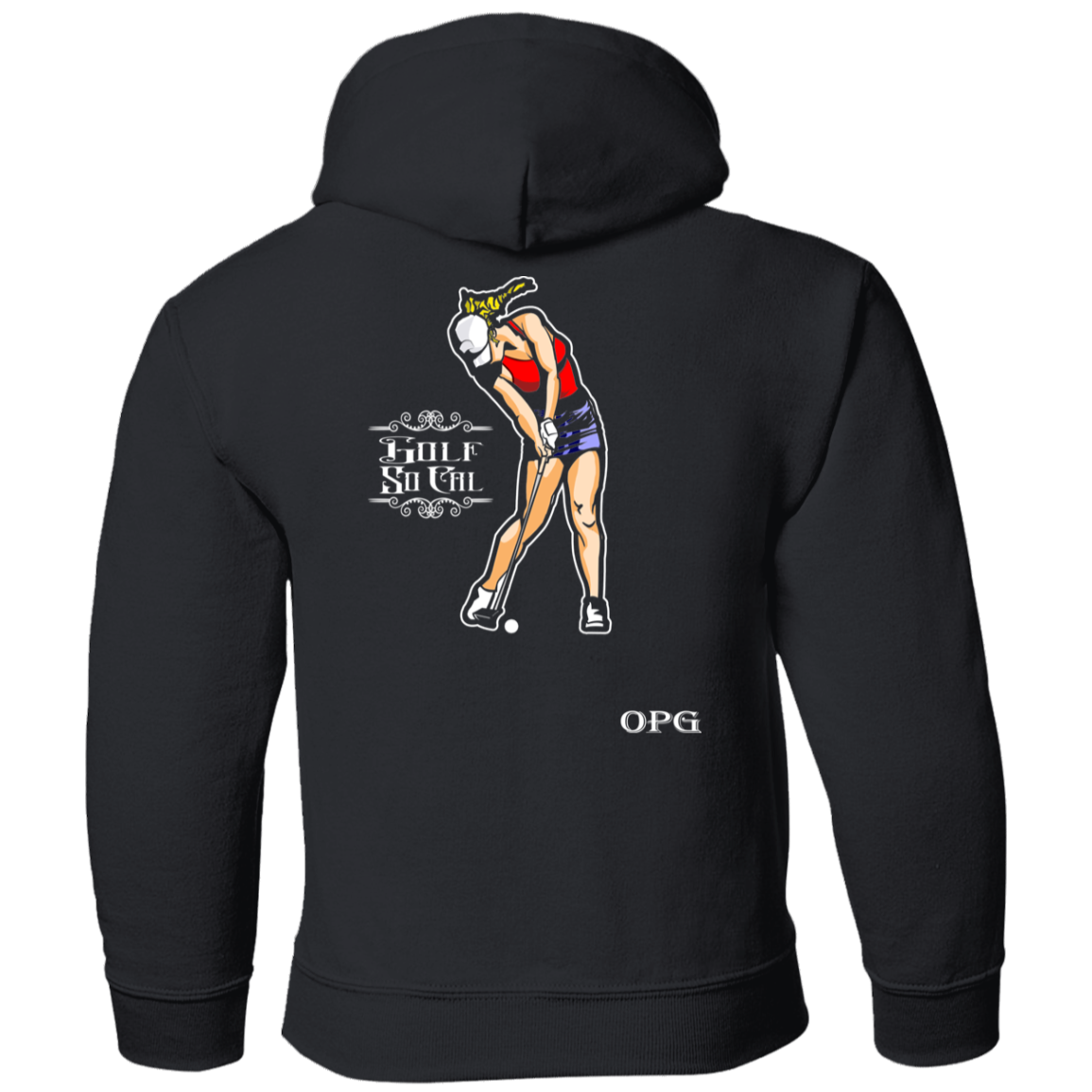 OPG Custom Design #9. Drive like a girl. Youth Pullover