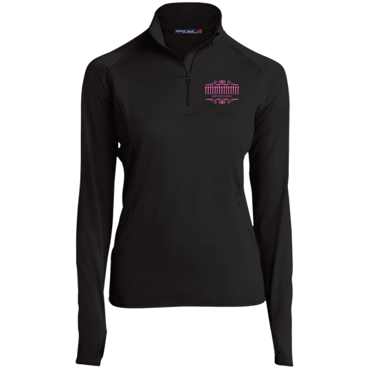 OPG Custom Design #5. Golf Tee-Shirt. Golf Humor. Ladies' 1/2 Zip Performance Pullover