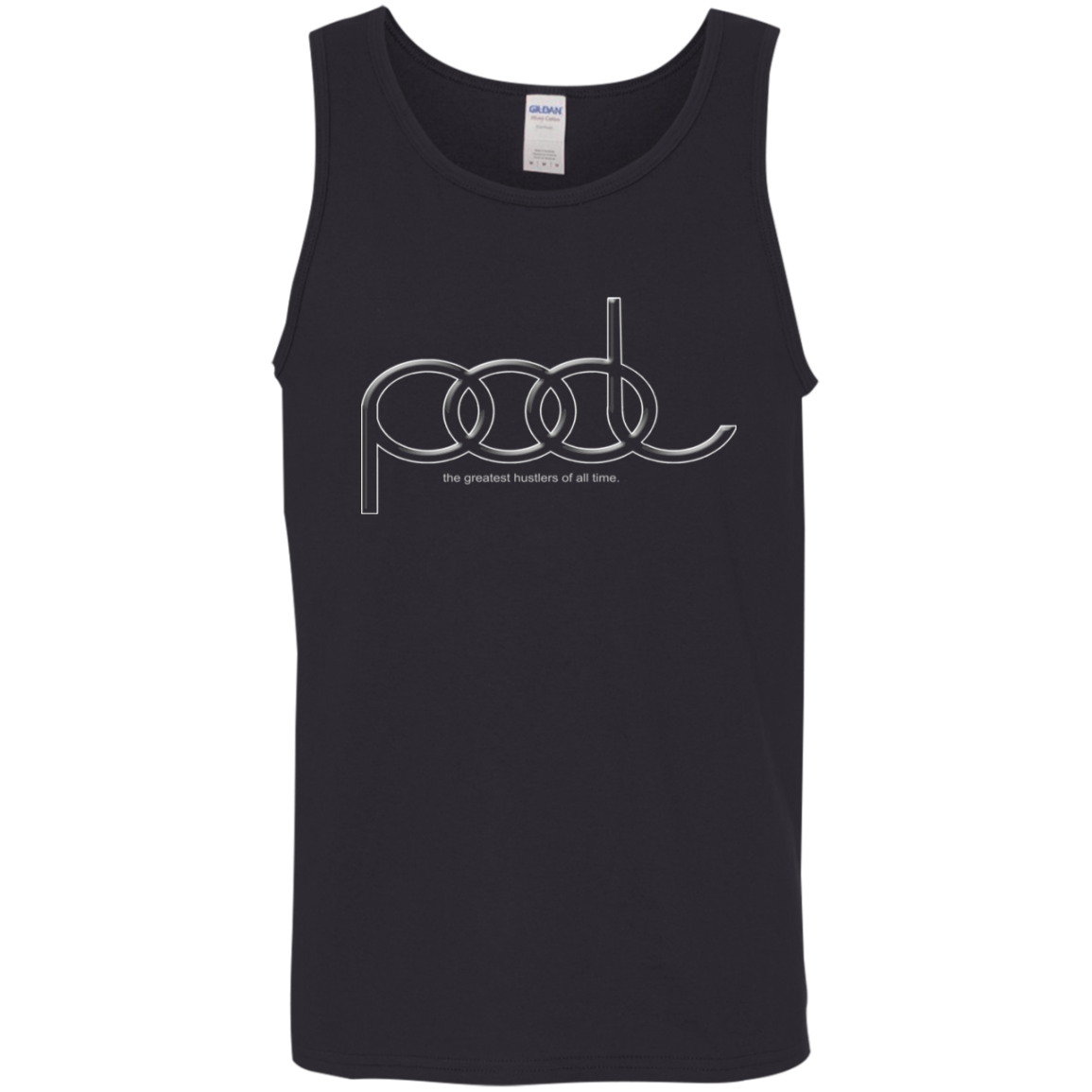 OPG Custom Design #28. Drive it. Chip it. One Putt golf it. Cotton Tank Top 5.3 oz.