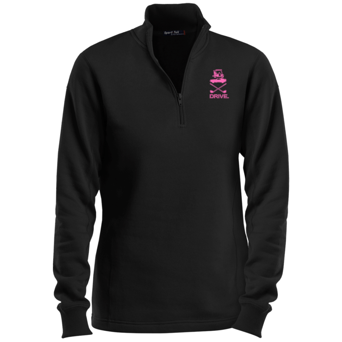 OPG Custom Design #8. Drive. Ladies 1/4 Zip Sweatshirt