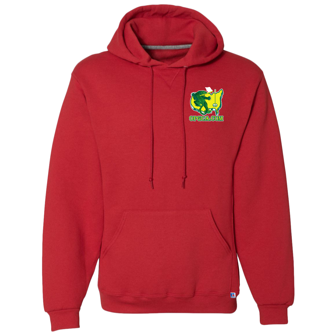 OPG Custom Design #26. Tiger Woods Fan Art. 2019 Master's Champion. Dri-Power Fleece Pullover Hoodie