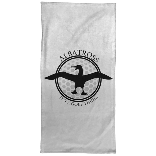 OPG Custom Artwork #1. Albatross. It's a golf thing. Towel - 15x30