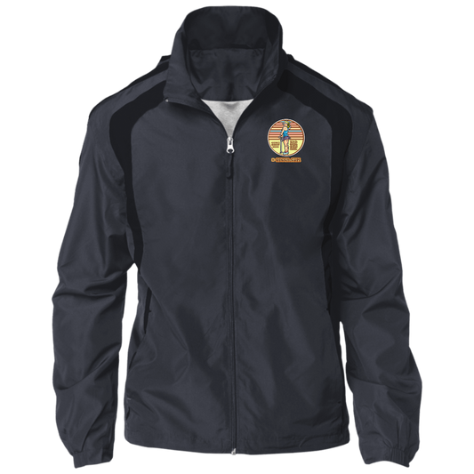 OPG Custom Design #28. Drive it. Chip it. One Putt golf it. 100% Polyester Shell Jacket