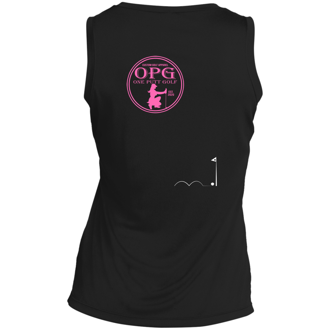 OPG Custom Design #4. I Don't See Noting Wrong With A Little Bump N Run. Ladies' Sleeveless V-Neck