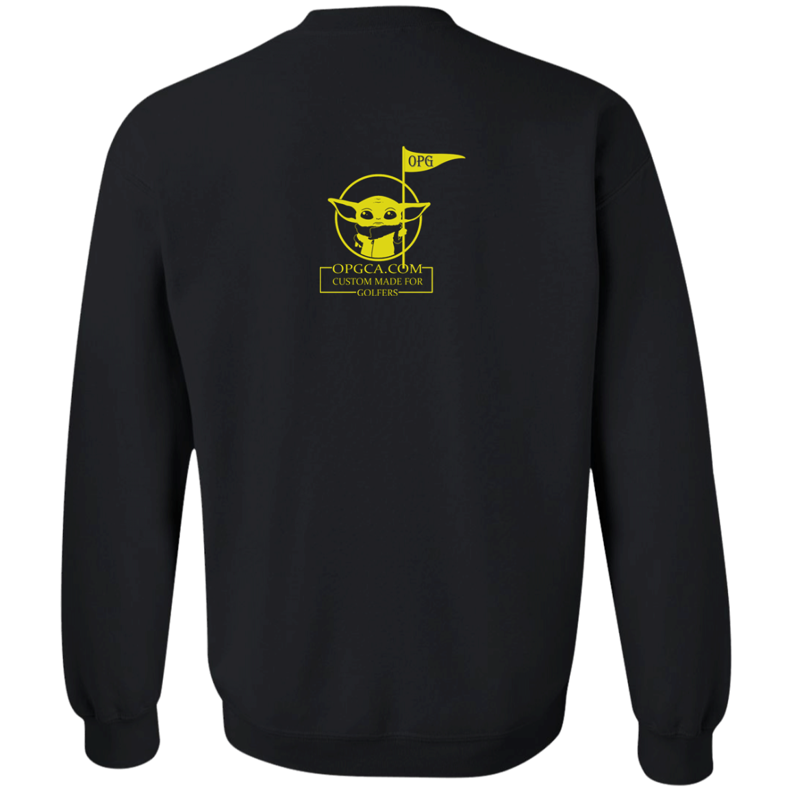 OPG Custom Design #21. May the course be with you. Parody / Fan Art. Youth Crewneck Sweatshirt