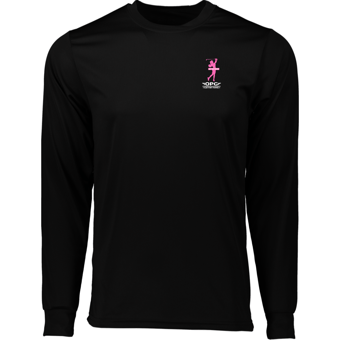 OPG Custom Design #16. Get My Nine. Female Version. 100% Polyester Moisture-Wicking Tee