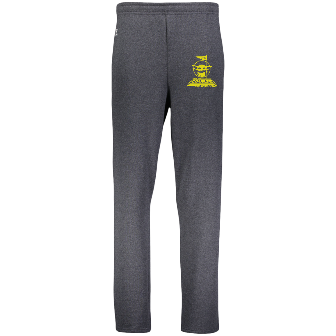 OPG Custom Design #21. May the course be with you. Parody / Fan Art. Dri-Power Open Bottom Pocket Sweatpants