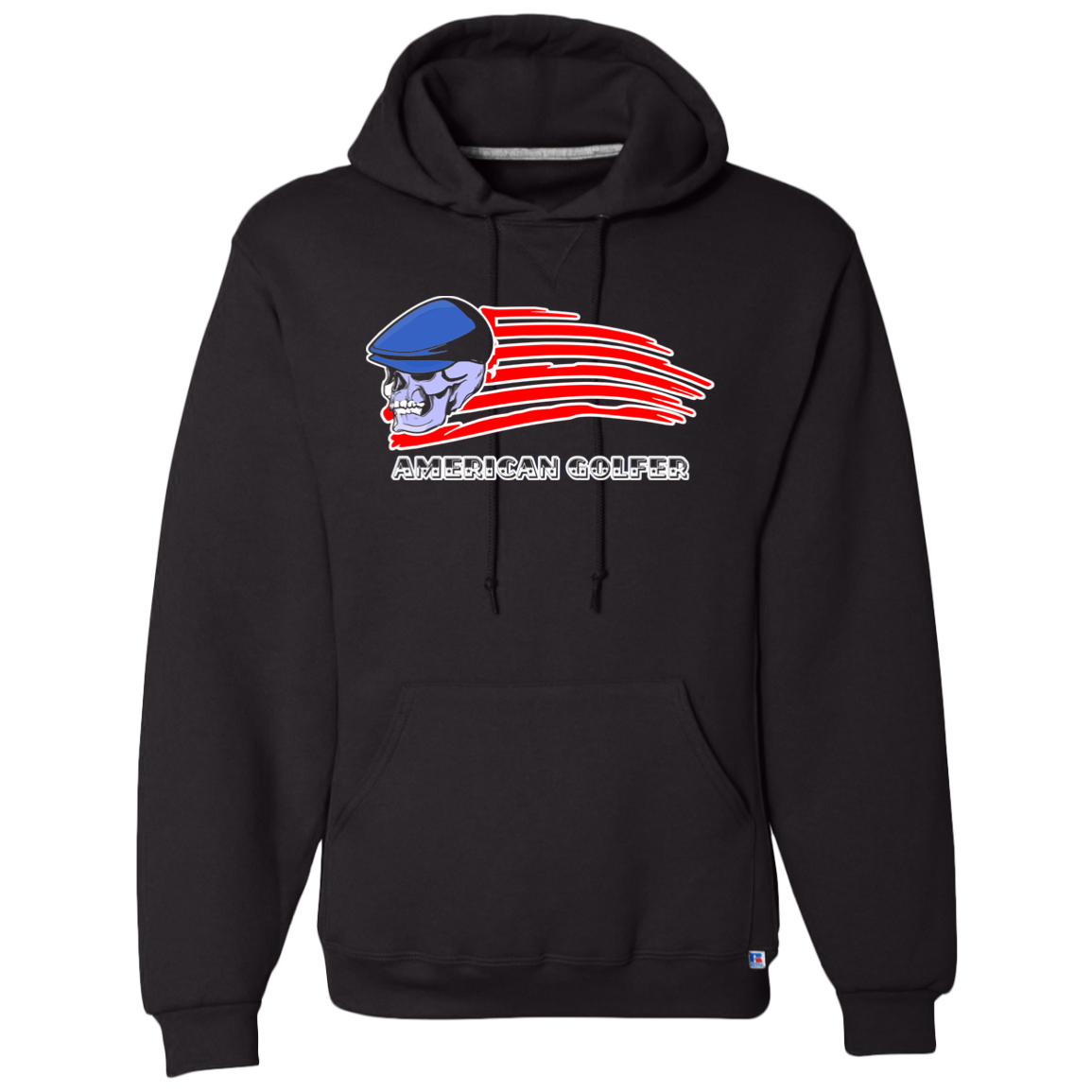 OPG Custom Design #12. Golf America. Male Edition. Dri-Power Fleece Pullover Hoodie