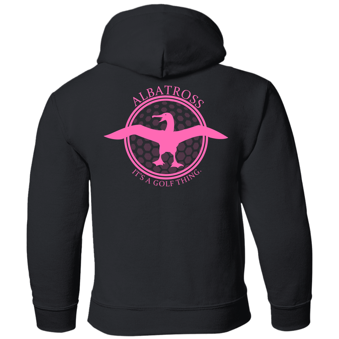 OPG Custom Artwork #1. Albatross. It's a golf thing. Youth Girls Pullover Hoodie