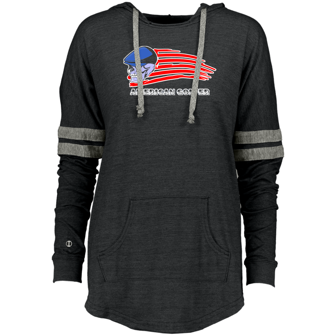 OPG Custom Design #12. Golf America. Male Edition. Ladies Hooded Low Key Pullover