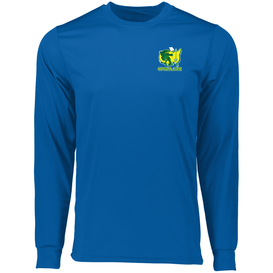 OPG Custom Design #26. Tiger Woods Fan Art. 2019 Master's Champion. Long Sleeve Moisture-Wicking Tee