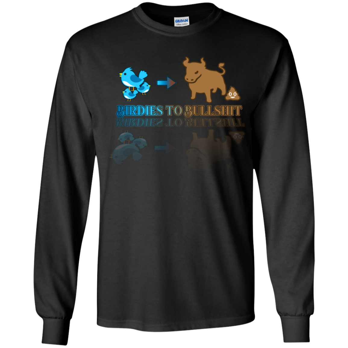 OPG Custom Design #2. Birdies to Bullshit. We Got A Saying Around Here. Youth Long Sleeve T-Shirt