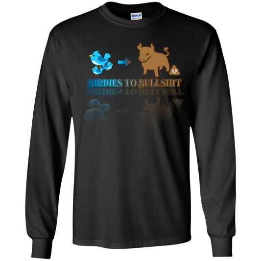 OPG Custom Design #2. Birdies to Bullshit. We Got A Saying Around Here. Youth Long Sleeve T-Shirt