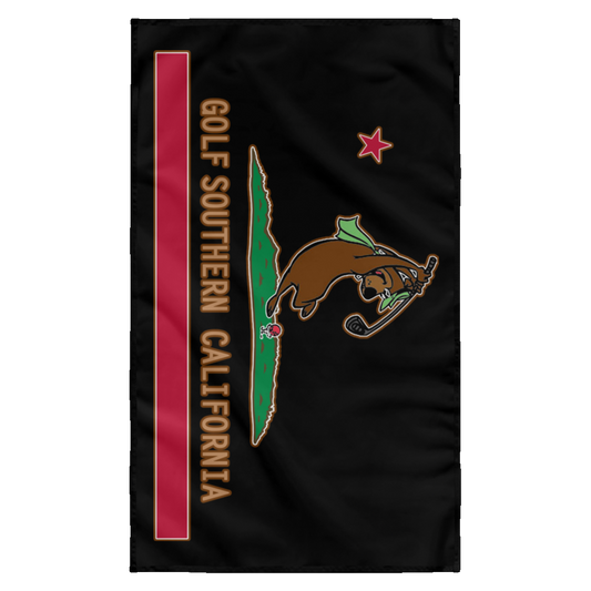 OPG Custom Design #15. Golf California Part 2 Fan Art. Wall Flag