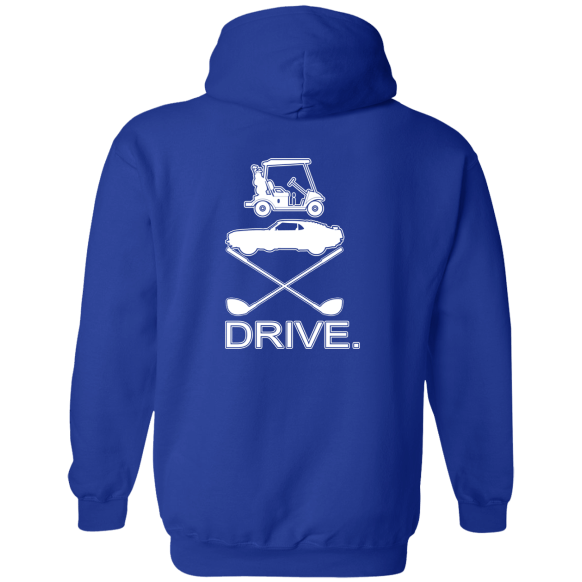 OPG Custom Design #8. Drive. Zip Up Hooded Sweatshirt