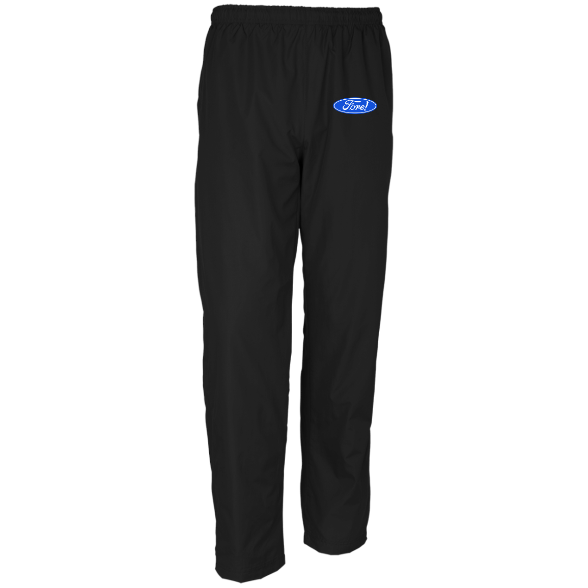 OPG Custom Design #11. Fore! Ford Parody. Men's 100% Polyester Wind Pants