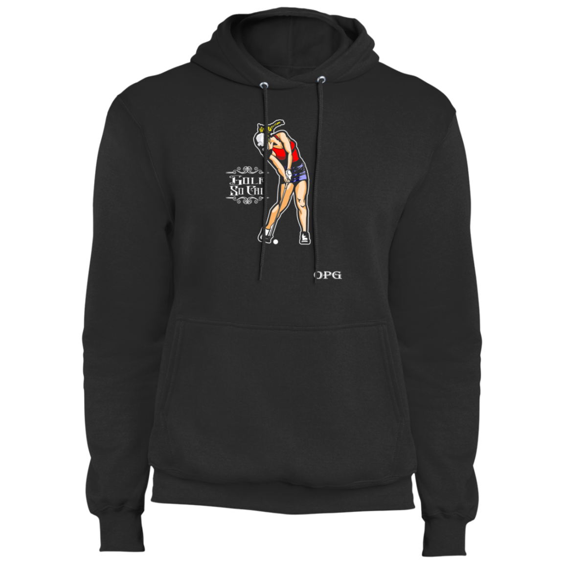 OPG Custom Design #9. Drive like a girl. Fleece Pullover Hoodie