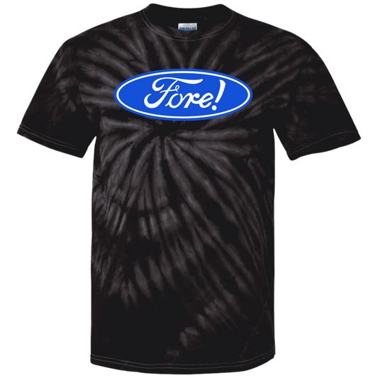 OPG Custom Design #11. Fore! Ford Parody. Youth Tie Dye T-Shirt