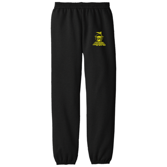 OPG Custom Design #21. May the course be with you. Parody / Fan Art. Youth Fleece Pants