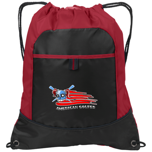 OPG Custom Design #12. American Golfer. Female Edition. Pocket Cinch Pack