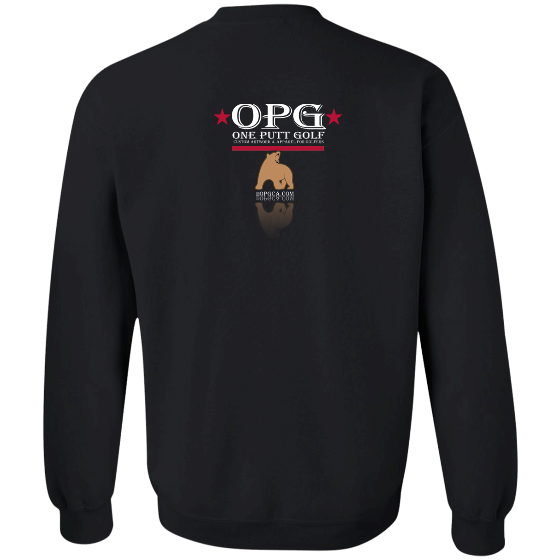 OPG Custom Design #14. Golf California. Youth Crewneck Sweatshirt