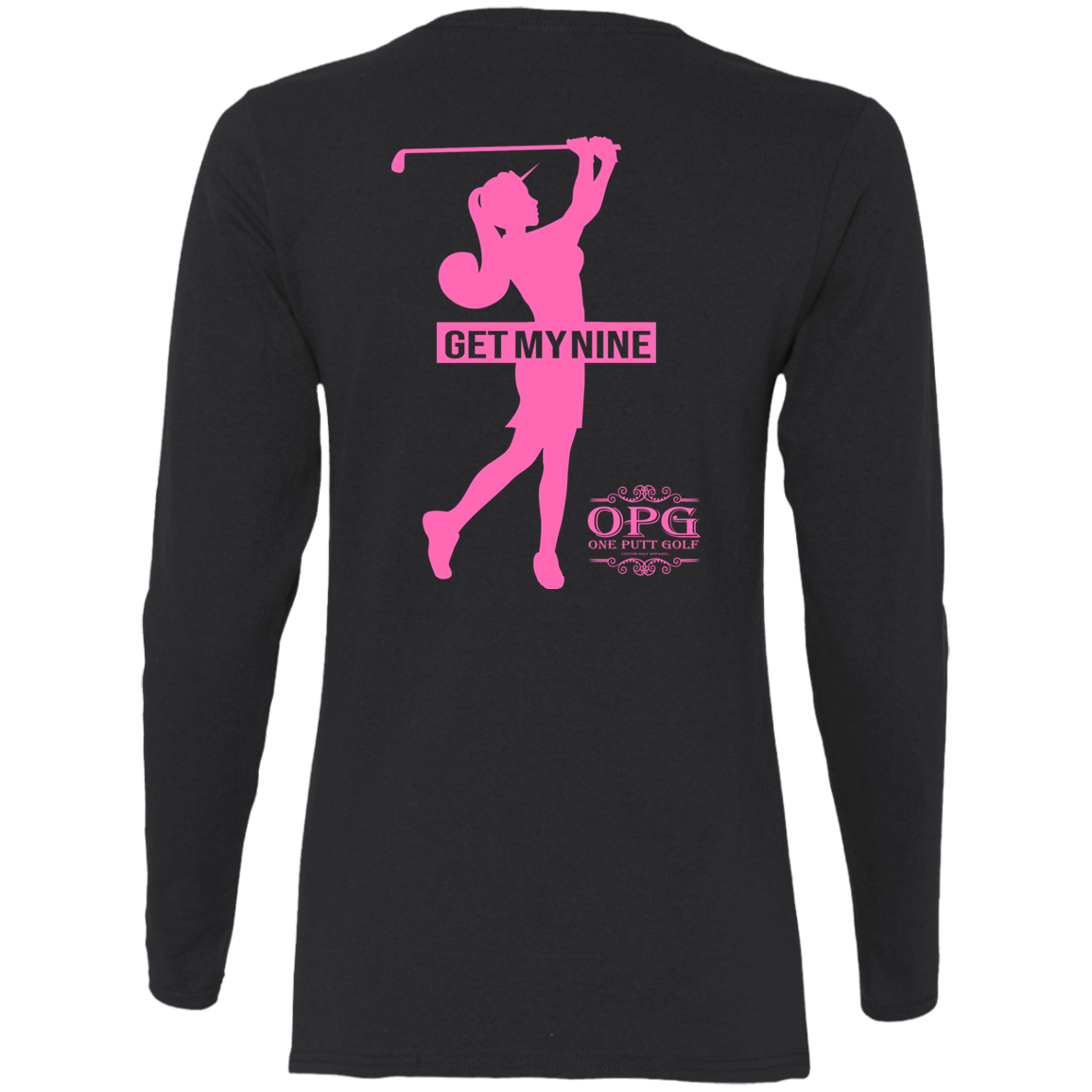 OPG Custom Design #16. Get My Nine. Ladies' Cotton T-Shirt