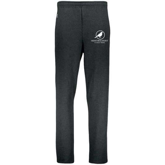 OPG Custom Design #24. Ornithologist. A person who studies or is an expert on birds. Youth Dri-Power Open Bottom Pocket Sweatpants