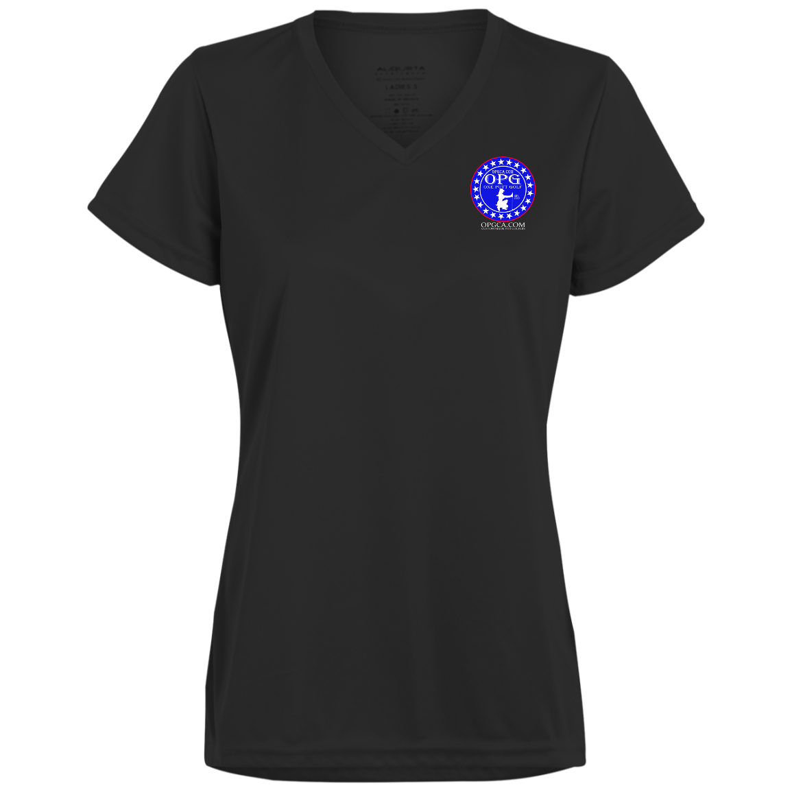 OPG Custom Design #18. Weapons of Grass Destruction. Ladies’ 100% polyester V-Neck Tee