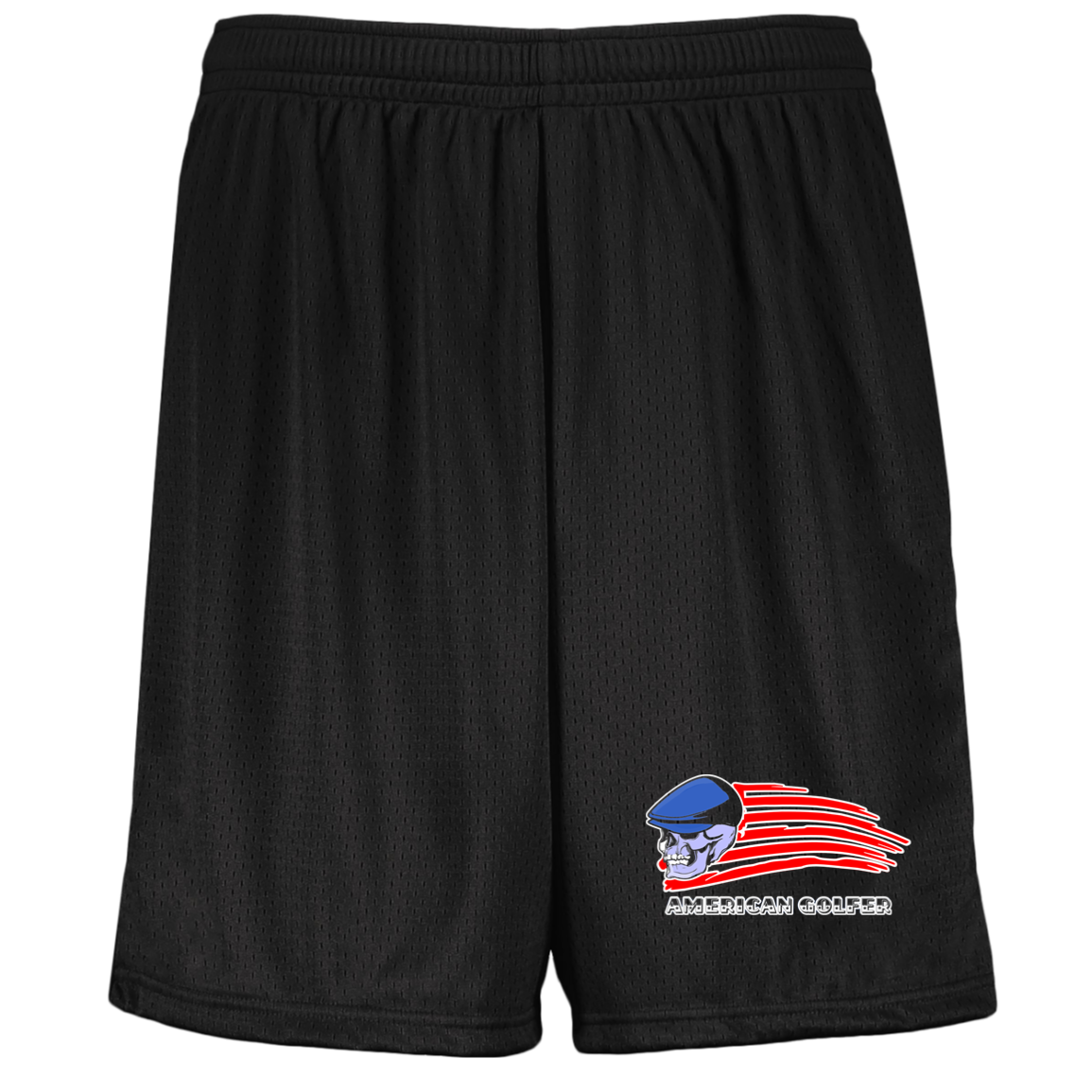 OPG Custom Design #12. Golf America. Male Edition. Youth Moisture-Wicking Mesh Shorts