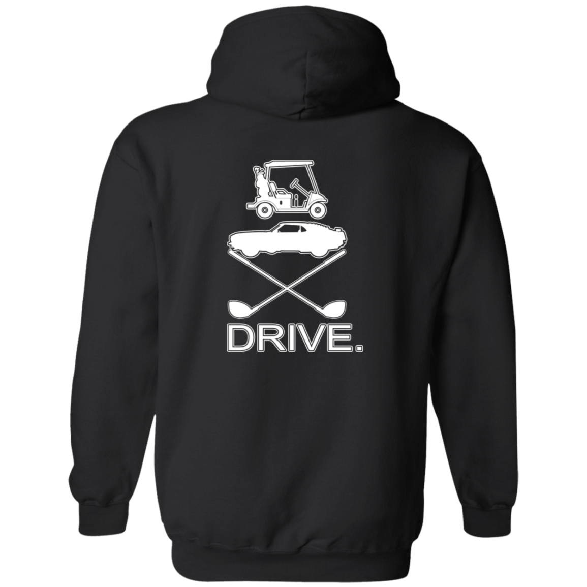 OPG Custom Design #8. Drive. Zip Up Hooded Sweatshirt