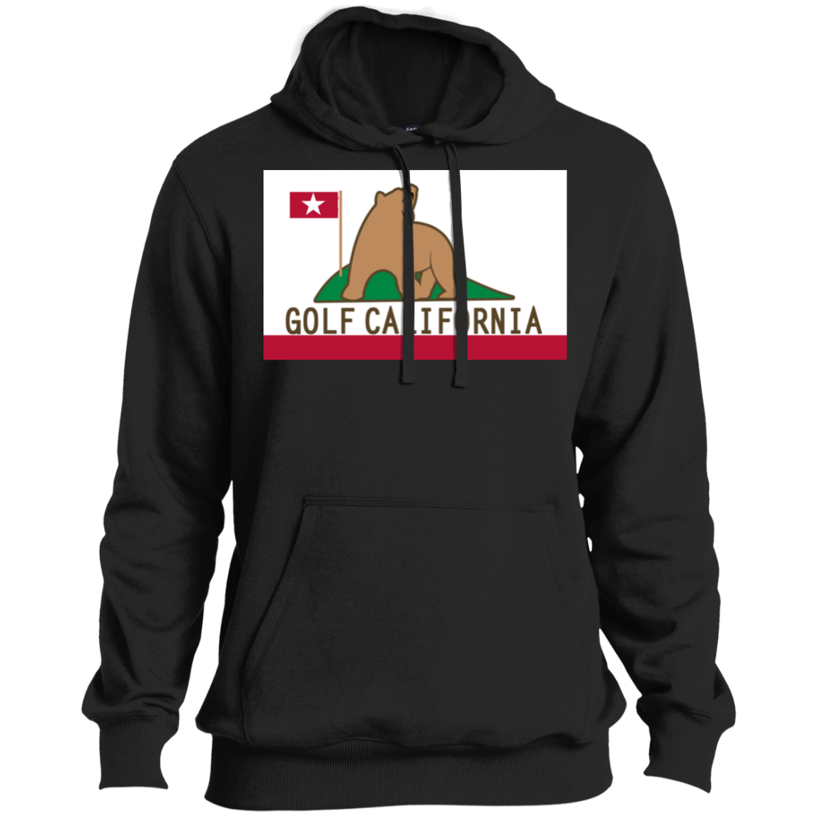 OPG Custom Design #14. Golf California. Soft Style Pullover Hoodie