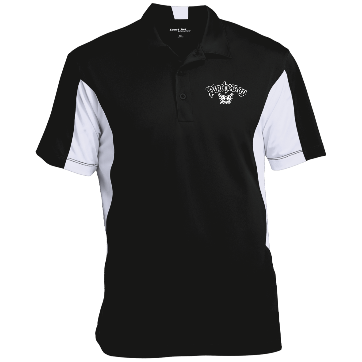 OPG Custom Artwork #27. Pincheway Golf. Men's Colorblock Performance Polo