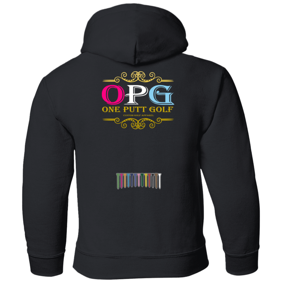 OPG Custom Design #6. Driveristee & Inclusion. Youth Girls Pullover Hoodie