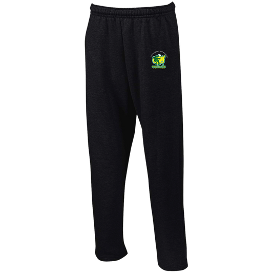 OPG Custom Design #26. Tiger Woods Fan Art. 2019 Master's Champion. Open Bottom Sweatpants with Pockets